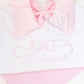 Fancy Two Toned Bow Elegant Satin Machine Embroidery Design