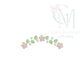 Vintage Daisy Spray Embroidery Design