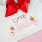 Back to School Sketch Bow Embroidery Design