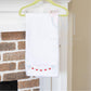 Floral Back To School Garland Name Frame Embroidery Design