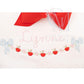Floral Back To School Garland Name Frame Embroidery Design
