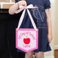 In the Hoop Apple Applique Banner Back to School Embroidery Design