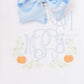 Pumpkin Vine Corner Frame Embroidery Design