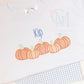Sketch Pumpkin Row Embroidery Design