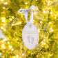 In the Hoop Satin Oval Ornament Tag Embroidery Design