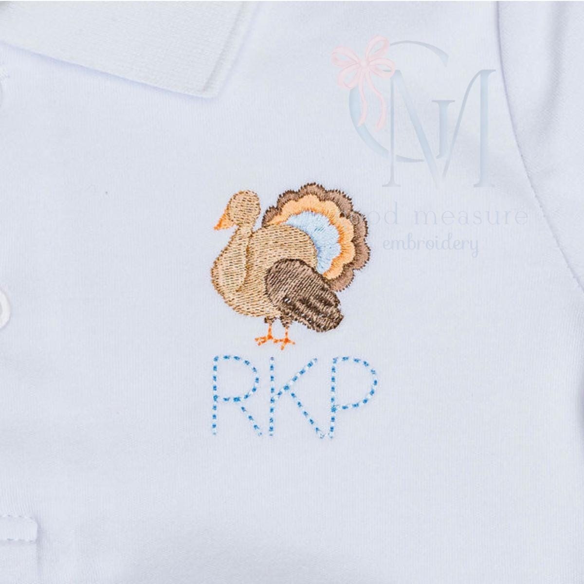 Mini Fill Turkey Machine Embroidery Design