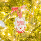In the Hoop Satin Bow Oval Ornament Embroidery Design