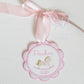 In the Hoop Satin Scallop Circle Double Fabric Ornament Embroidery Design