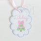 In the Hoop Scallop Oval Ornament Embroidery Design